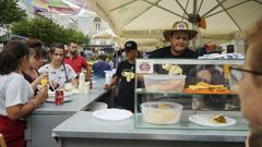 Una edici�n pasada de la Fiesta de Venezuela en O Carballi�o