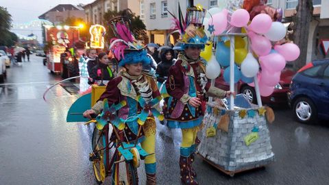 Un grupo carnavalero de Barres, novedad en esta edici�n de la cabalgata