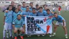 Componentes del equipo de f�tbol de Morri�a Celeste.