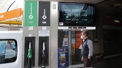 Una gasolinera de Poio, en una imagen de archivo