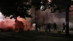 La unidad se entrena en Porland