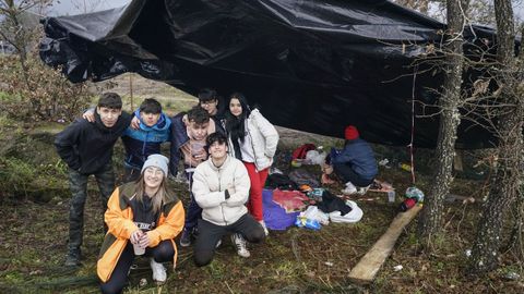 Familias y grupos de amigos disfrutaron de la romera