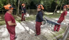 En Jardiner�a los alumnos son m�s j�venes porque entre los requisitos figura tener los estudios de ESO. 