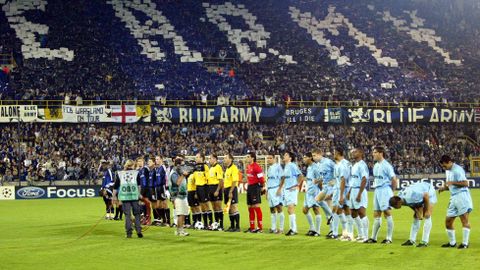 Brujas-Celta en Champions el 16 de septiembre del 2003