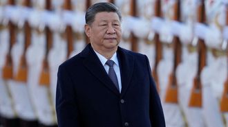 El presidente chino Xi Jinping durante una ceremonia celebrada en Beijing.
