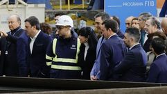 El presidente del Gobierno, Pedro Snchez, en el arranque de la segunda F-110