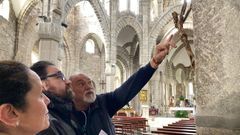 La exposicin se puede ver en la iglesia de O Carballio