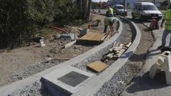 La empresa, con sede en Zas, tendr� seis meses para las obras. En la imagen, otra intervenci�n de la firma en Galicia 