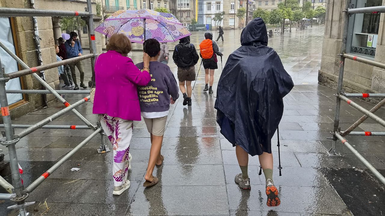 Las precipitaciones vuelven a Galicia