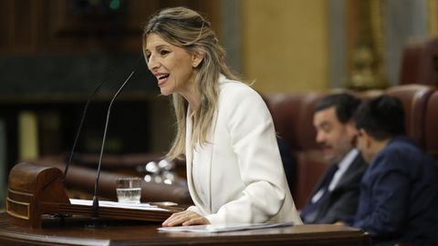 Yolanda Diaz: «La corrupción es una tragedia nacional No es administrativa, es política, son los políticos los que se corrompen»
