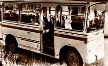 Una muestra de la flota de Caeiro y Lado S.L. y la tarifa de 1967, con billete general a dos pesetas y descuentos