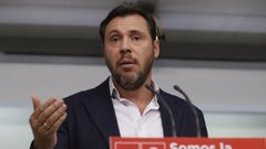 �scar Puente, nuevo portavoz de la Ejecutiva.