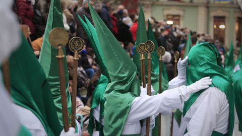 Procesin de la Virgen de la Esperanza, organizada por la Insigne Cofrada de la Virgen de la Esperanza. 