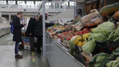El mercado de San Agust�n abri� este s�bado, ya que cierran el lunes por el festivo