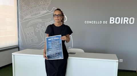 La concejala de Cultura boirense, Mar�a Outeiral
