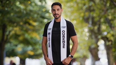 Iván Pérez, Clarete, representará a Ourense en el concurso de belleza The Mister Spain.