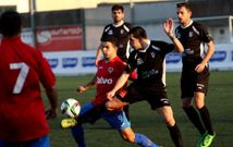 El carball�s Denis fue el �9� ante el Barbad�s en una jugada con Luis, Vieytes y Germ�n. 