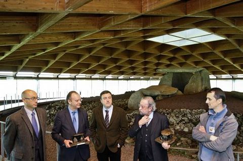 Jo� Mui�o,  Xos� Luis Vilela, Valent�n Gonz�lez, Jos� Mar�a Bello y �ngel Eiroa