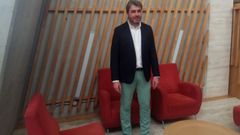 Nacho Calvi�o, presidente de la Asociaci�n de J�venes Empresarios y pregonero del Carm�n de la Pola 2019