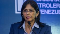 La presidenta de Venezuela, Delcy Rodr�guez, en una imagen del pasado noviembre