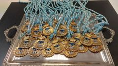 Medallas del Concello de Pontevedra que se entregan a los los concejales en el pleno de investidura