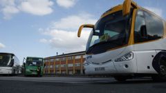 Exterior del colegio A G�ndara, en una imagen de archivo