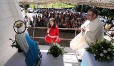 Primeros bailes en Ribeira. 