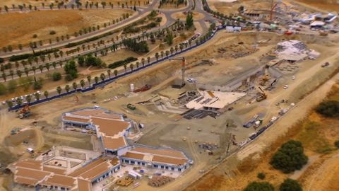 Obras del centro tecnol�gico de desarrollo y experimentaci�n que Extraco contruye en Ja�n para Defensa en UTE con�Vivendio Group