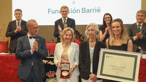 A Academia puxo en valor o apoio da Fundaci�n Barrie ao eido cient�fico.