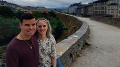 Lemual y Rachel Feliciano se conocieron en 1997 pero se asentaron en Lugo hace nueve a�os
