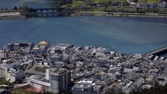 Panor�mica del casco hist�rico de Viveiro