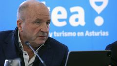 El presidente de a patronal del turismo y la hosteler�a de Asturias OTEA, Javier Mart�nez