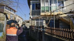 Un incendio en una casa de Cerderia dej� sin alojamiento a una familia