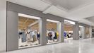 Imagen de la fachada de la nueva tienda de Bershka en Miami. 