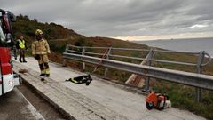 Intervencin de los bomberos