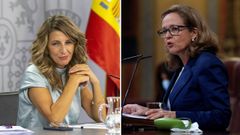 Yolanda D�az asumir� la vicepresidencia tercera y mantendr� la cartera de Trabajo y Nadia Calvi�o ascender� a vicepresidenta segunda como titular de Econom�a