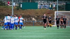 En el partido de la primera vuelta, que gan� el Noia, se vieron cinco goles.