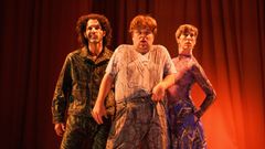 Chels Quinz (centro) durante una representacin de Norma.