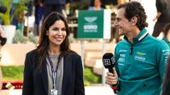 Melissa Jim�nez.Melissa�Jim�nez, periodista de DAZN y novia de Fernando Alonso