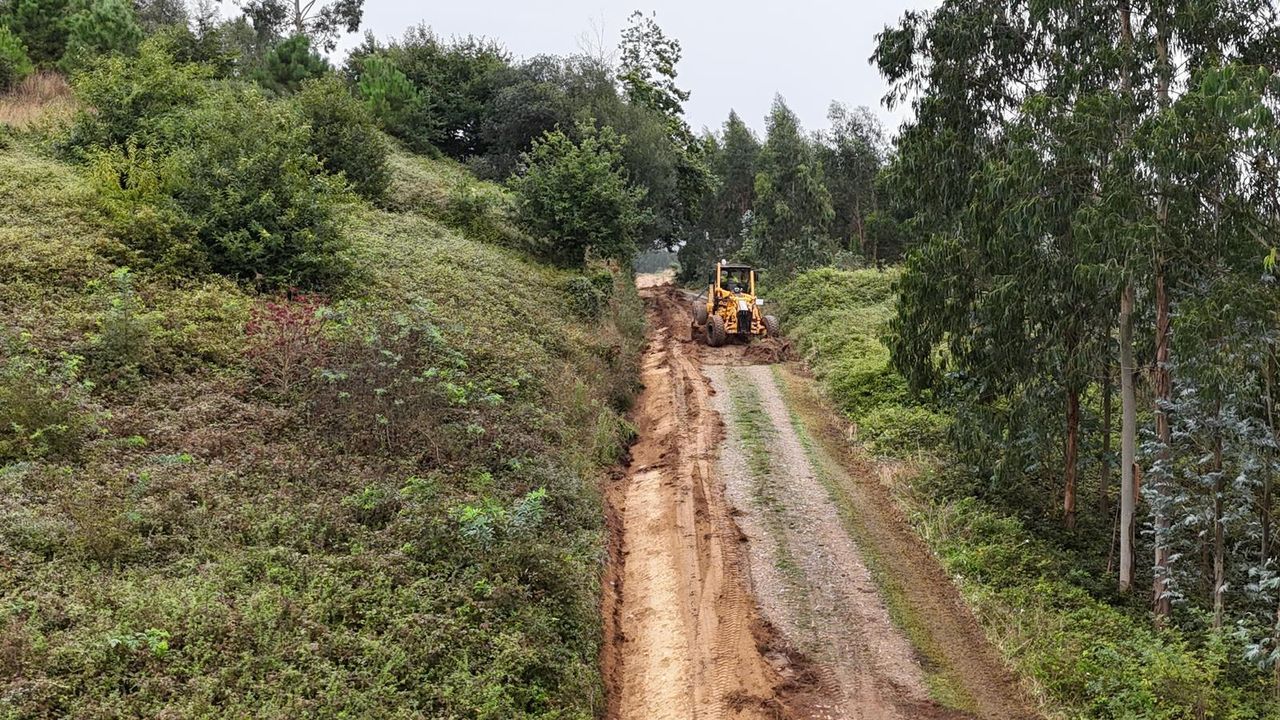 Ribadeo restaura pistas forestales para prevenir y defenderse del fuego