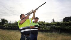 A tiros con las velutinas en O Saln�s