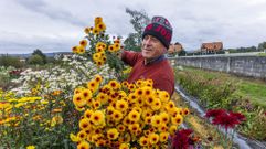 Fabi&aacute;n Facch&iacute;n, de El chico de las flores: &laquo;Antes era todo crisantemo, pero ahora es bastante variado&raquo;
