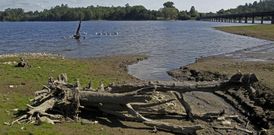 El embalse de Cecebre, en una imagen de archivo, surte a A Coru�a su �rea metropolitana. 