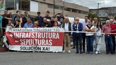 En Ponteareas se cre� una plataforma que reclama la mejora de la N-120 a su paso por la poblaci�n.