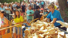 Fiesta del Santiagui�o, en Padr�n