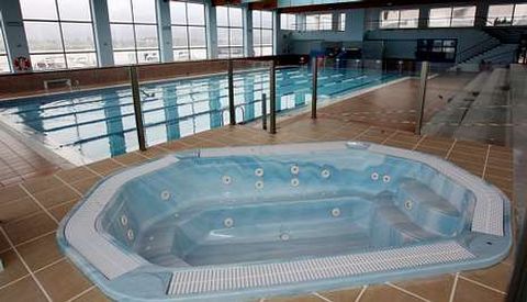 El spa de la piscina de Foz se construy� en el 2011 pero no empez� a funcionar hasta el 2012.