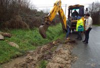 Trabajos en la dotaci�n de agua municipal a Chapa