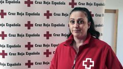 Guadalupe Rodr�guez trabaja como educadora social en la Cruz Roja de Monforte