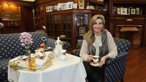 Cristina Plaza lleva un par de a�os al frente de la organizaci�n de eventos del club