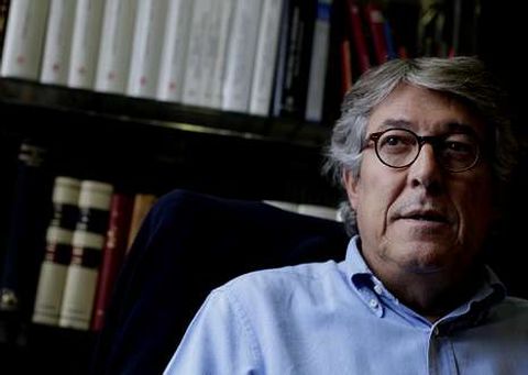 José Luis Gutiérrez Aranguren, ayer en su despacho de A Coruña.